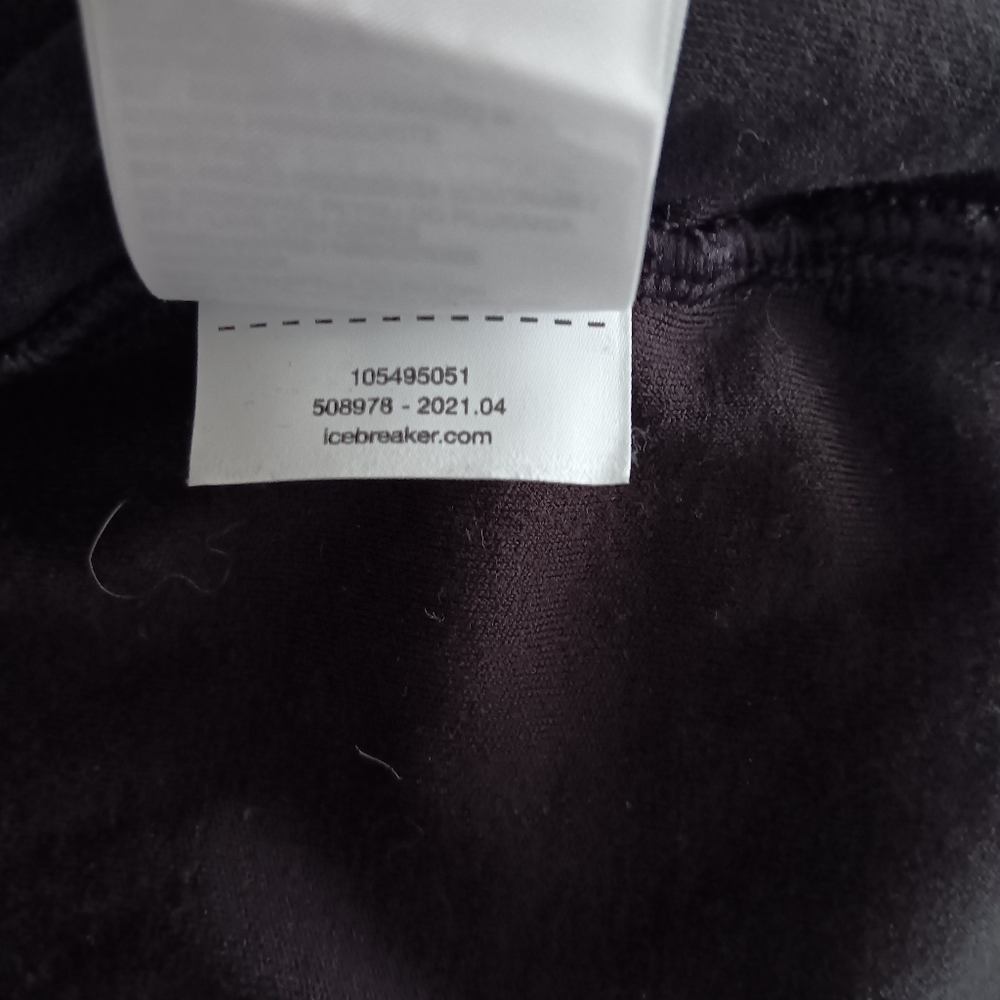 ICEBREAKER X GOLDWIN Black Pullover Hoodie L - Picture 7 of 8